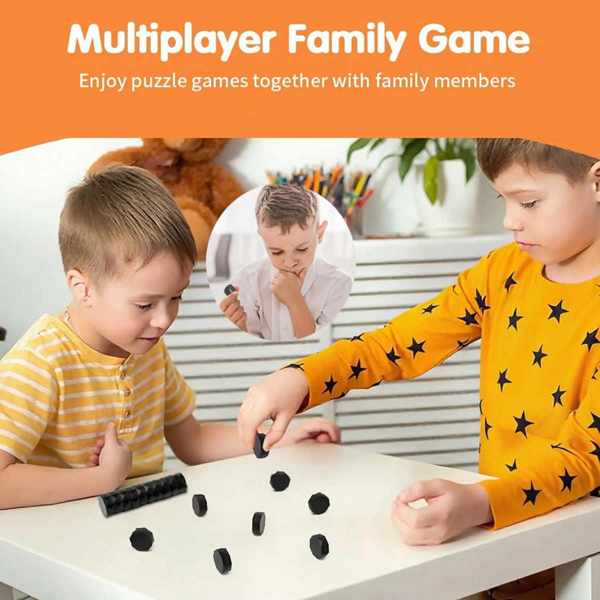 Magnetic Battle Stones Strategy Game