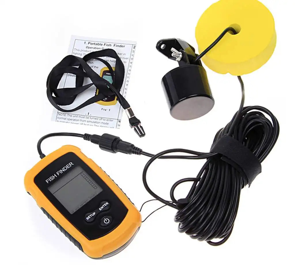 Portable Handheld Fish Finder with 100M Sonar Sensor